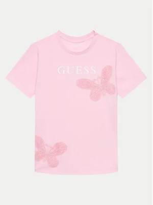 Zdjęcie produktu Guess T-Shirt J4GI20 K8HM4 Różowy Regular Fit