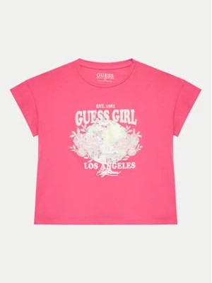 Zdjęcie produktu Guess T-Shirt J4GI24 K6YW4 Różowy Boxy Fit