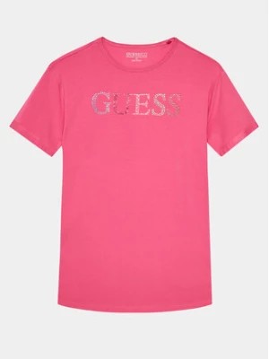 Zdjęcie produktu Guess T-Shirt J4GI38 J1314 Różowy Regular Fit