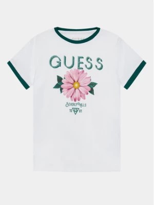 Zdjęcie produktu Guess T-Shirt J4RI00 K6YW4 Biały Regular Fit