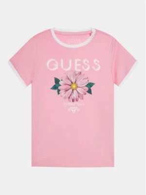 Zdjęcie produktu Guess T-Shirt J4RI00 K6YW4 Różowy Regular Fit