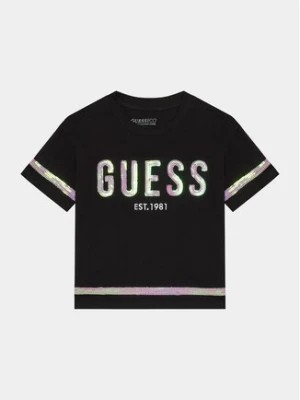 Zdjęcie produktu Guess T-Shirt J4RI08 K6YW4 Czarny Regular Fit