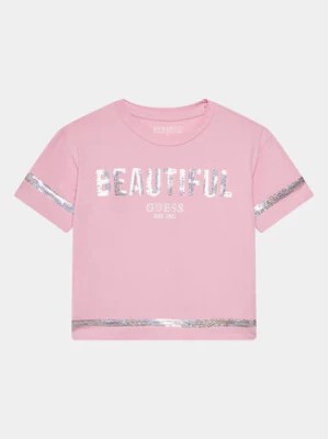 Zdjęcie produktu Guess T-Shirt J4RI08 K6YW4 Różowy Regular Fit