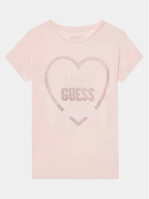Zdjęcie produktu Guess T-Shirt J4RI35 K6YW4 Różowy Boxy Fit