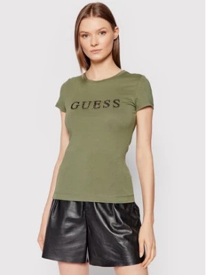 Zdjęcie produktu Guess T-Shirt Kimetz W1BI06 JA911 Zielony Regular Fit
