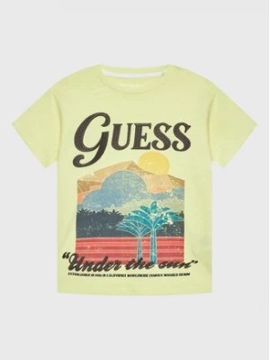 Zdjęcie produktu Guess T-Shirt L3GI03 K6XN1 Żółty Regular Fit