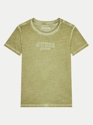 Zdjęcie produktu Guess T-Shirt L4GI30 K8HM4 Beżowy Regular Fit