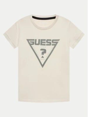 Zdjęcie produktu Guess T-Shirt L4GI34 J1314 Écru Regular Fit