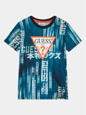 Zdjęcie produktu Guess T-Shirt L4RI03 K8HM3 Niebieski Regular Fit
