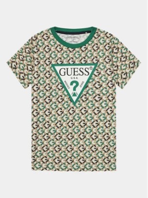 Zdjęcie produktu Guess T-Shirt L4RI03 K8HM3 Zielony Regular Fit