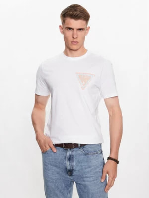 Zdjęcie produktu Guess T-Shirt M3YI22 J1314 Biały Slim Fit