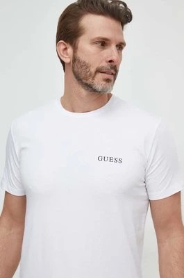 Zdjęcie produktu Guess t-shirt JOE męski kolor biały z nadrukiem U4RM01 K6YW0