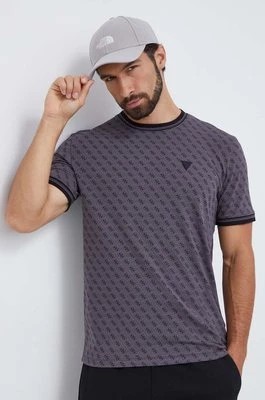 Zdjęcie produktu Guess t-shirt MARSHALL męski kolor czarny wzorzysty Z2YI05 J1314