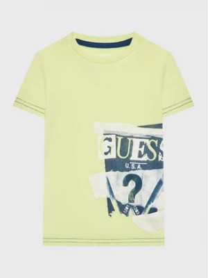 Zdjęcie produktu Guess T-Shirt N3GI01 K8HM0 Żółty Regular Fit