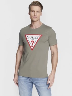 Zdjęcie produktu Guess T-Shirt Original Logo M2YI71 I3Z11 Zielony Slim Fit