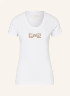 Zdjęcie produktu Guess T-Shirt Studs Box Z Ozdobnymi Kamykami weiss