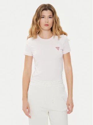 Zdjęcie produktu Guess T-Shirt W2YI44 J1314 Różowy Slim Fit