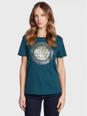 Zdjęcie produktu Guess T-Shirt W3RI01 K9RM1 Zielony Regular Fit