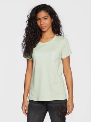 Zdjęcie produktu Guess T-Shirt W3RI16 K46D1 Zielony Regular Fit