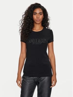 Zdjęcie produktu Guess T-Shirt W4GI14 J1314 Czarny Slim Fit