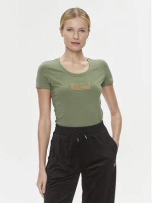 Zdjęcie produktu Guess T-Shirt W4RI33 J1314 Zielony Slim Fit
