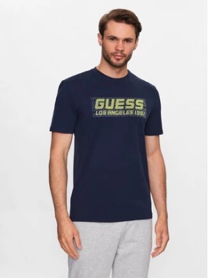 Zdjęcie produktu Guess T-Shirt Z3YI03 J1314 Granatowy Slim Fit