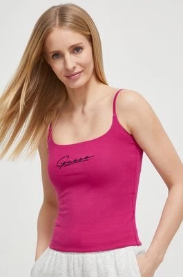 Zdjęcie produktu Guess top damski kolor różowy V4RP06 J1314
