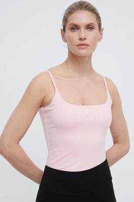 Zdjęcie produktu Guess top RORY damski kolor różowy V4GP21 J1314