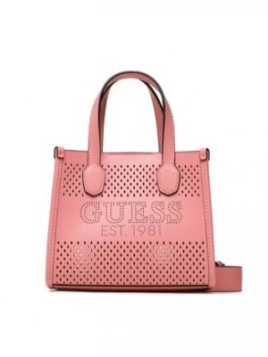 Zdjęcie produktu Guess Torebka Katey Perf (WH) Mini Bags HWWH87 69760 Różowy