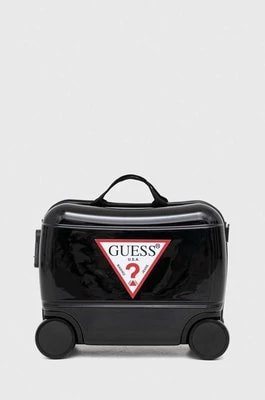 Zdjęcie produktu Guess walizka dziecięca kolor czarny