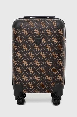Zdjęcie produktu Guess walizka BERTA kolor brązowy TWS868 89830