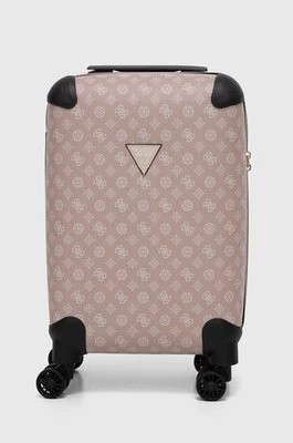 Zdjęcie produktu Guess walizka kolor różowy TWP745 29830