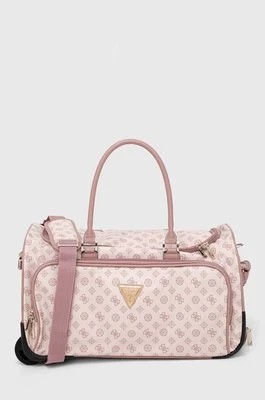 Zdjęcie produktu Guess walizka kolor różowy TWP745 29350