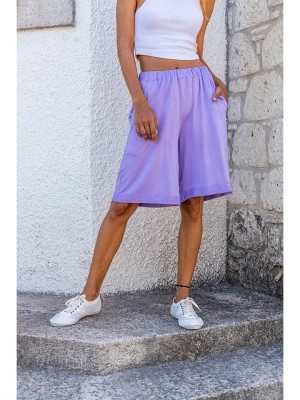 Zdjęcie produktu Gunes Kizi Bermudy w kolorze fioletowym rozmiar: 42