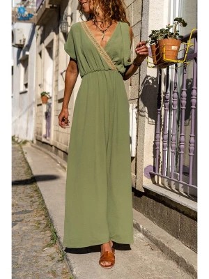 Zdjęcie produktu Gunes Kizi Sukienka w kolorze khaki rozmiar: 40