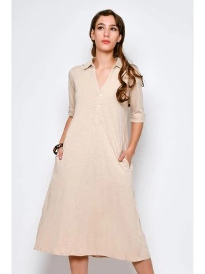 Zdjęcie produktu H.H.G. Sukienka w kolorze beżowym rozmiar: M