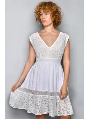 Zdjęcie produktu H.H.G. Sukienka w kolorze białym rozmiar: S