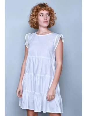 Zdjęcie produktu H.H.G. Sukienka w kolorze białym rozmiar: L