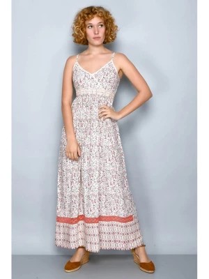Zdjęcie produktu H.H.G. Sukienka w kolorze białym ze wzorem rozmiar: L