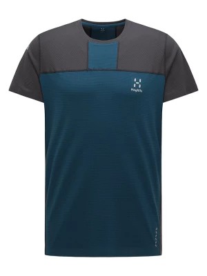 Zdjęcie produktu Haglöfs Koszulka funkcyjna "L.I.M Strive" w kolorze niebiesko-antracytowym rozmiar: L