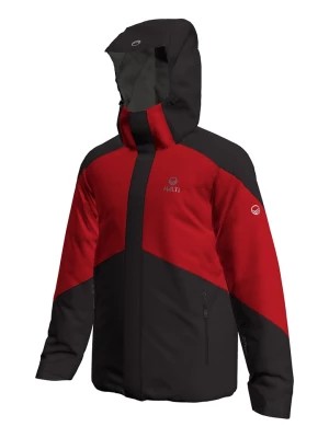 Zdjęcie produktu Halti Kurtka narciarska "Mikke" w kolorze czarno-czerwonym rozmiar: XXL