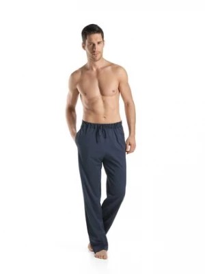 Zdjęcie produktu Hanro Spodnie piżamowe Night & Day 5435 Granatowy Custom Fit