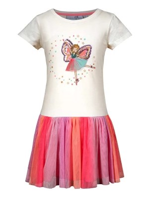 Zdjęcie produktu happy girls by Eisend Sukienka w kolorze kremowym ze wzorem rozmiar: 92