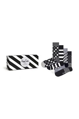Zdjęcie produktu Happy Socks skarpetki 4-Pack damskie kolor czarny