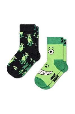 Zdjęcie produktu Happy Socks skarpetki dziecięce Kids Dino Socks 2-pack kolor zielony