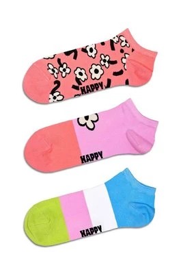 Zdjęcie produktu Happy Socks skarpetki Flower Low Socks 3-pack