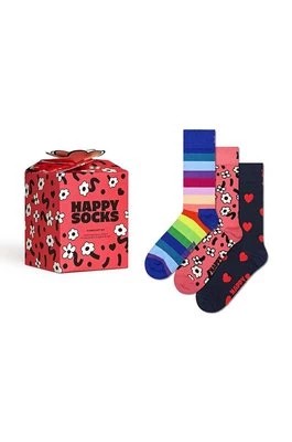 Zdjęcie produktu Happy Socks skarpetki Gift Box Flower Socks 3-pack