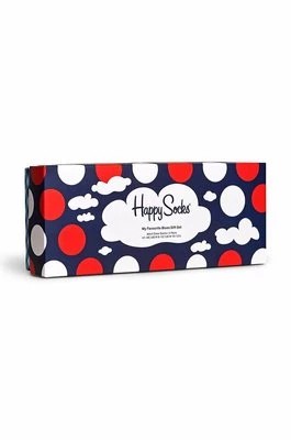 Zdjęcie produktu Happy Socks skarpetki My favourite bluess 4-pack kolor granatowy