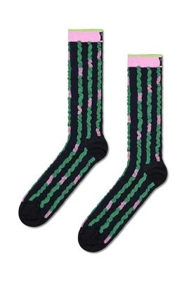 Zdjęcie produktu Happy Socks skarpetki Ruffled Stripe kolor czarny