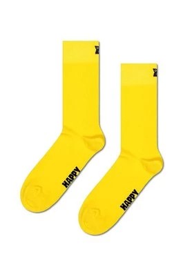 Zdjęcie produktu Happy Socks skarpetki Solid kolor żółty